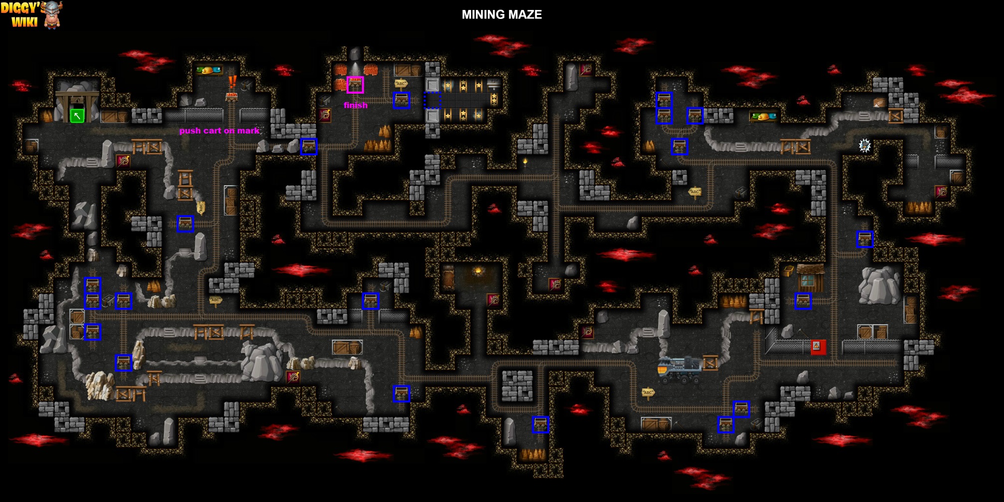 Mining Maze - A-maze-ing Mazes - Diggy's Adventure | Diggy's Guide